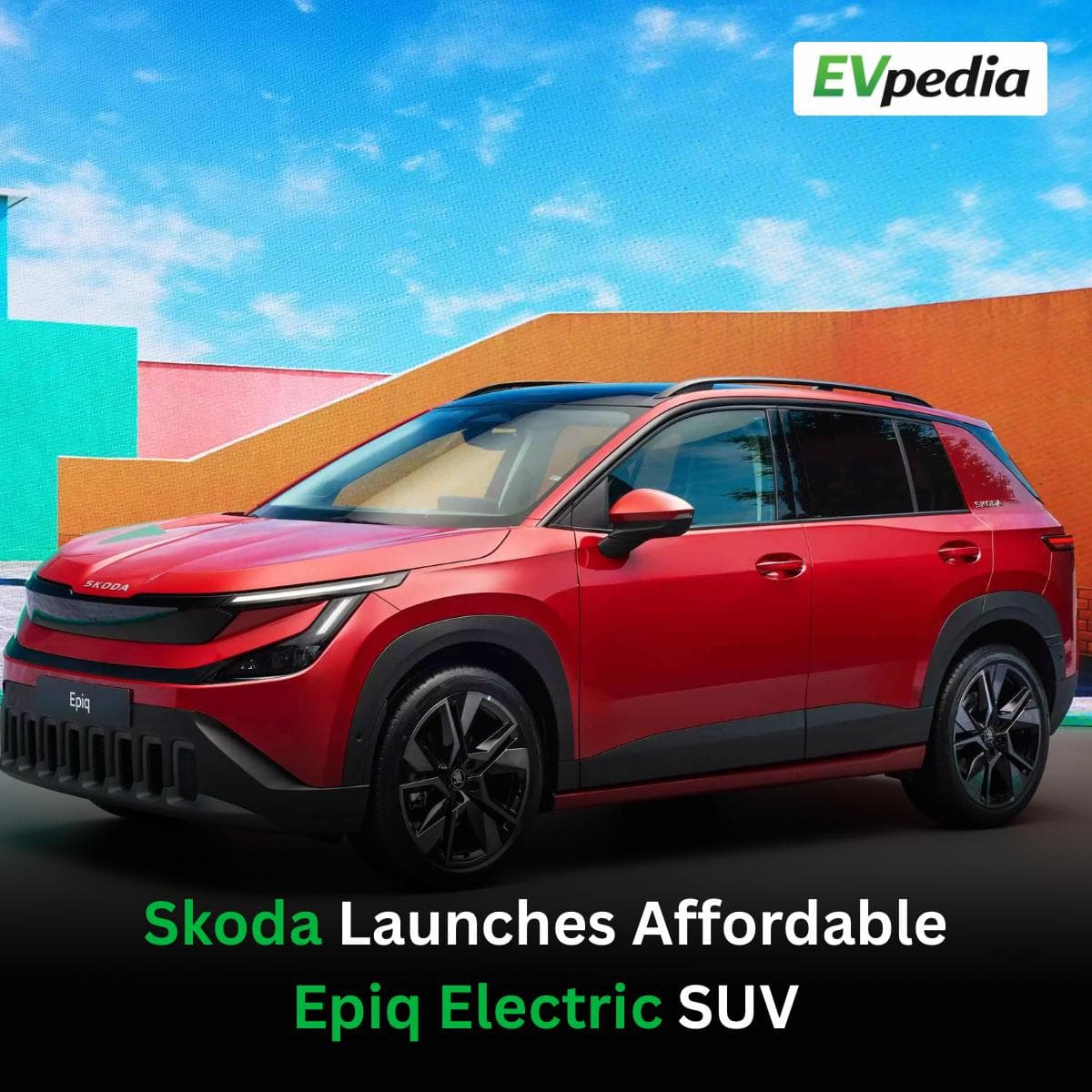 skoda launch its most affordable ev the skoda epiq